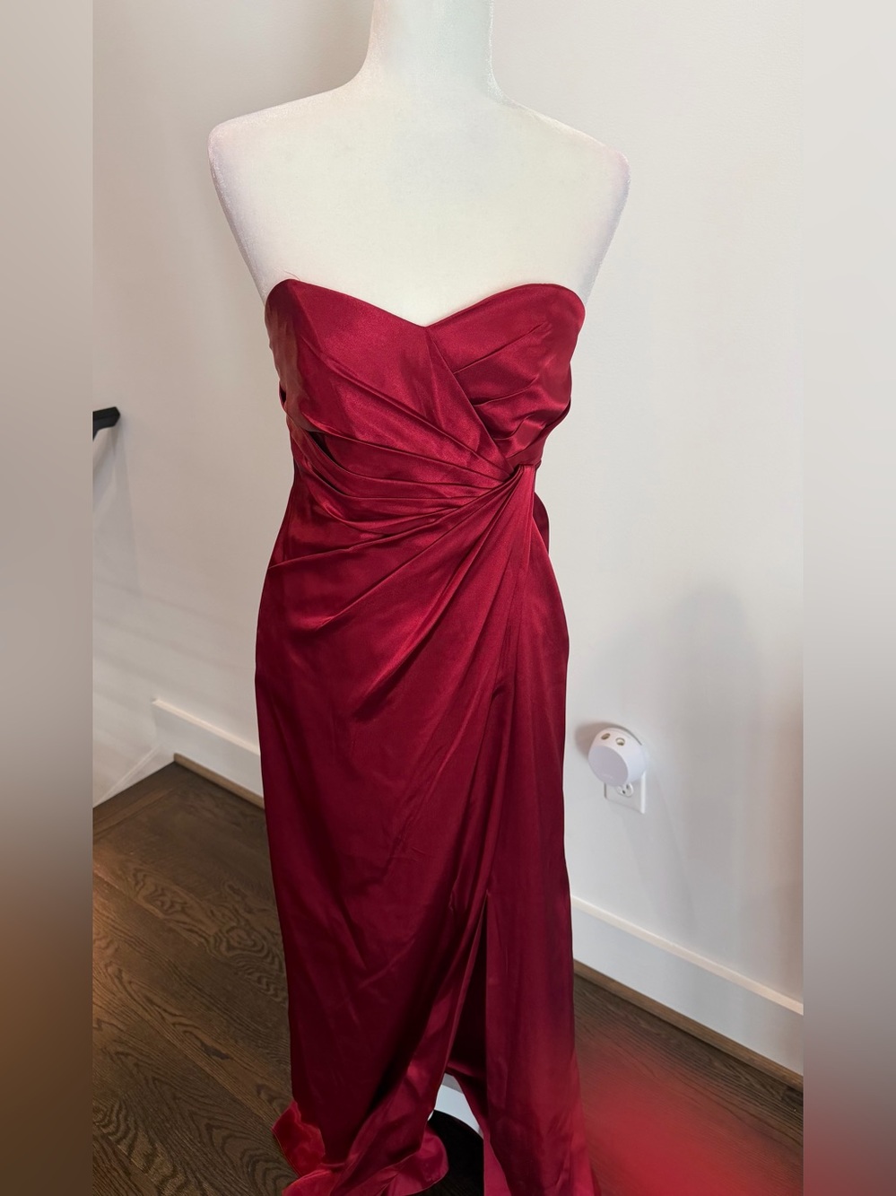 Red  long dress